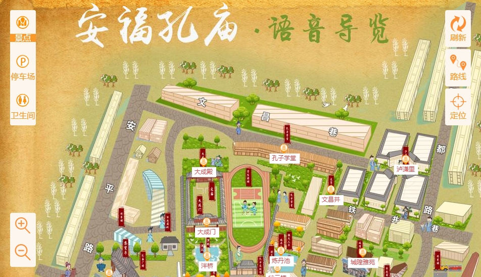 贵州手绘地图：智慧景区智能化服务的延伸